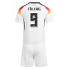 Conjunto (Camiseta+Pantalón Corto) Alemania Niclas Fullkrug 9 Primera Equipación Euro 2024 - Niño